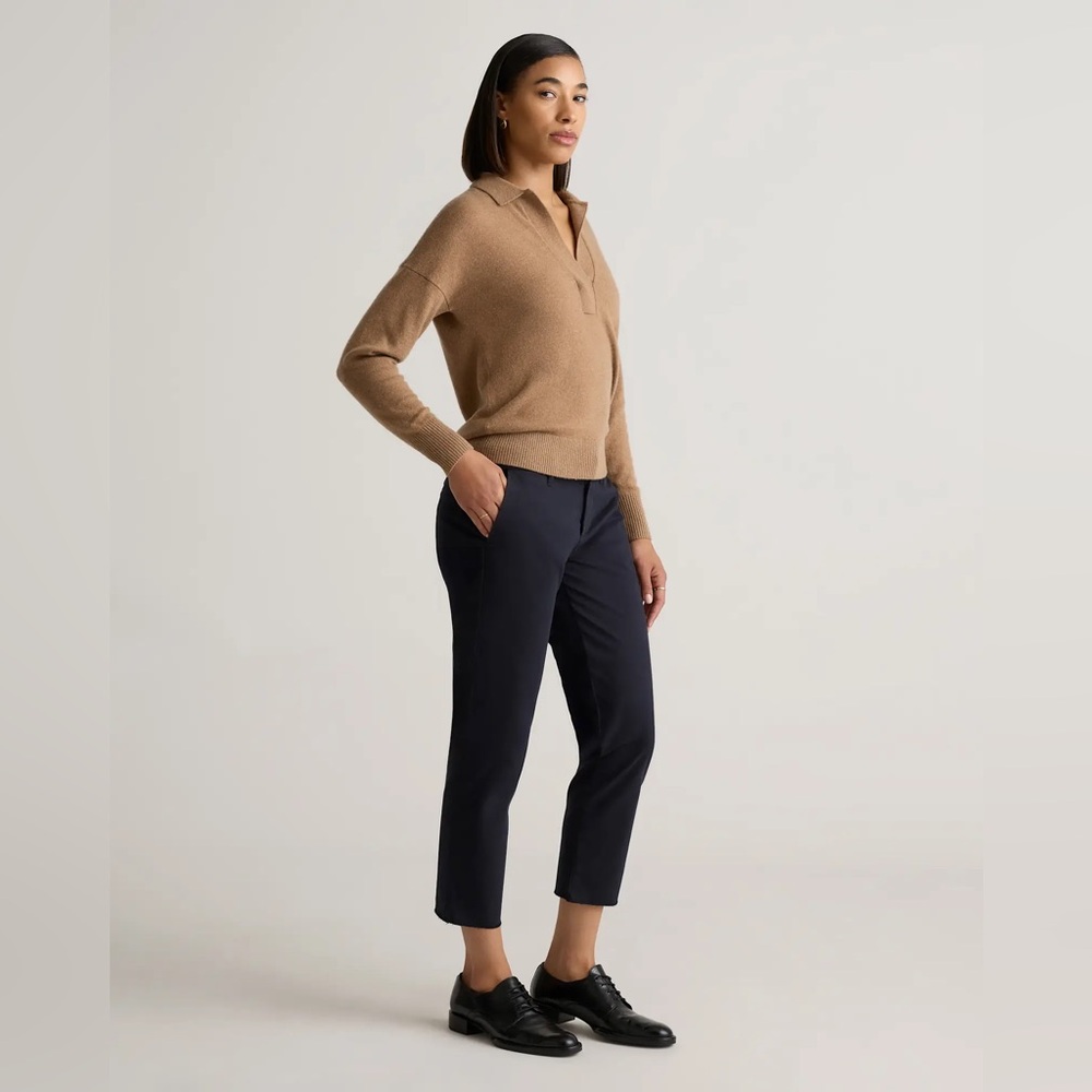 NEW!!! Quince Organic Stretch Cotton Chino Pants - Picture 2 of 12